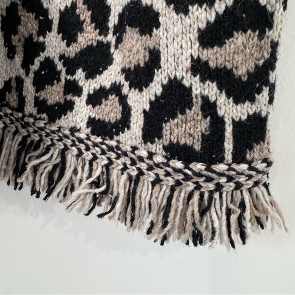 Alanui Kids Wild Spirit Cardigan Leopard Print Size 6 - Picture 6 of 16